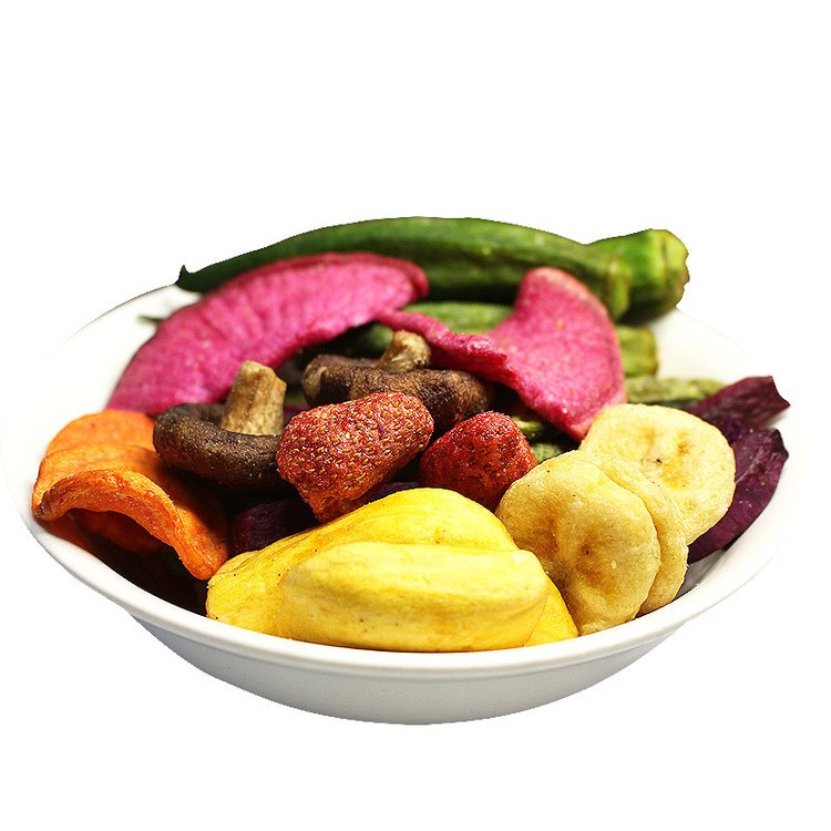 10斤混合装果蔬脆 网红零食新宠，健康与美味兼得
